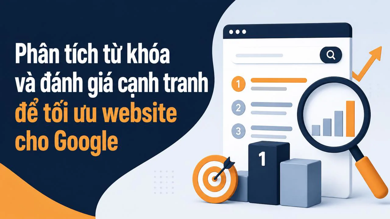 Phân tích từ khóa và đánh giá cạnh tranh để tối ưu website cho Google