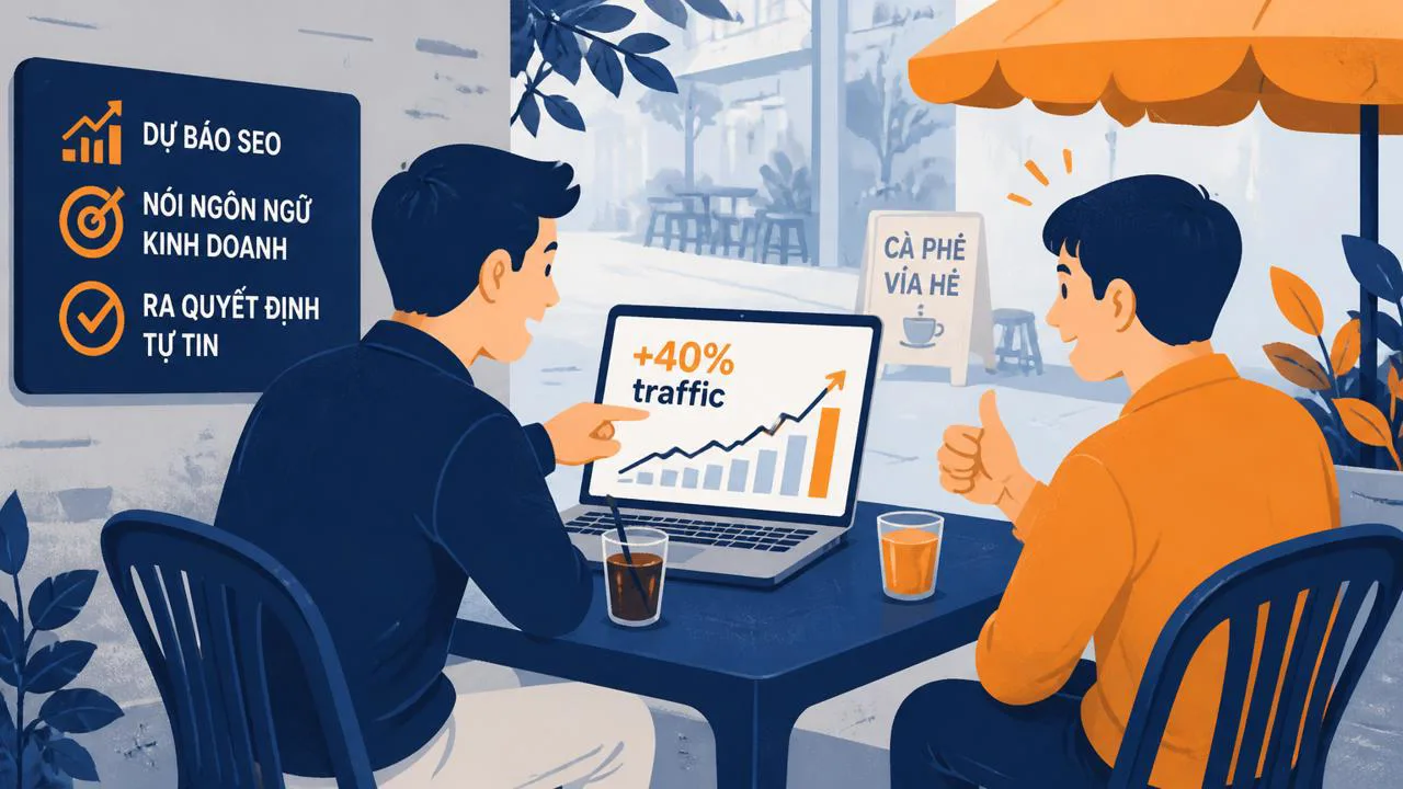 Trình bày bản dự báo SEO cho khách hàng