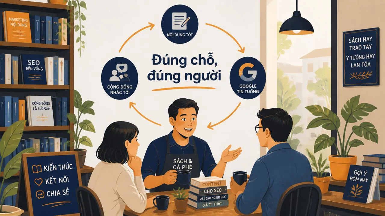Minh họa xây mối quan hệ đúng tệp khán giả