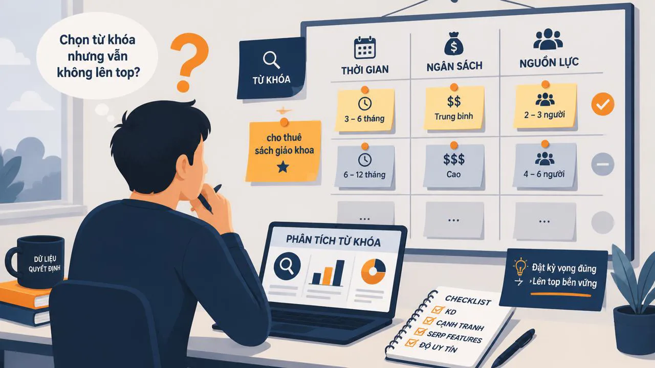Đặt kỳ vọng SEO thực tế