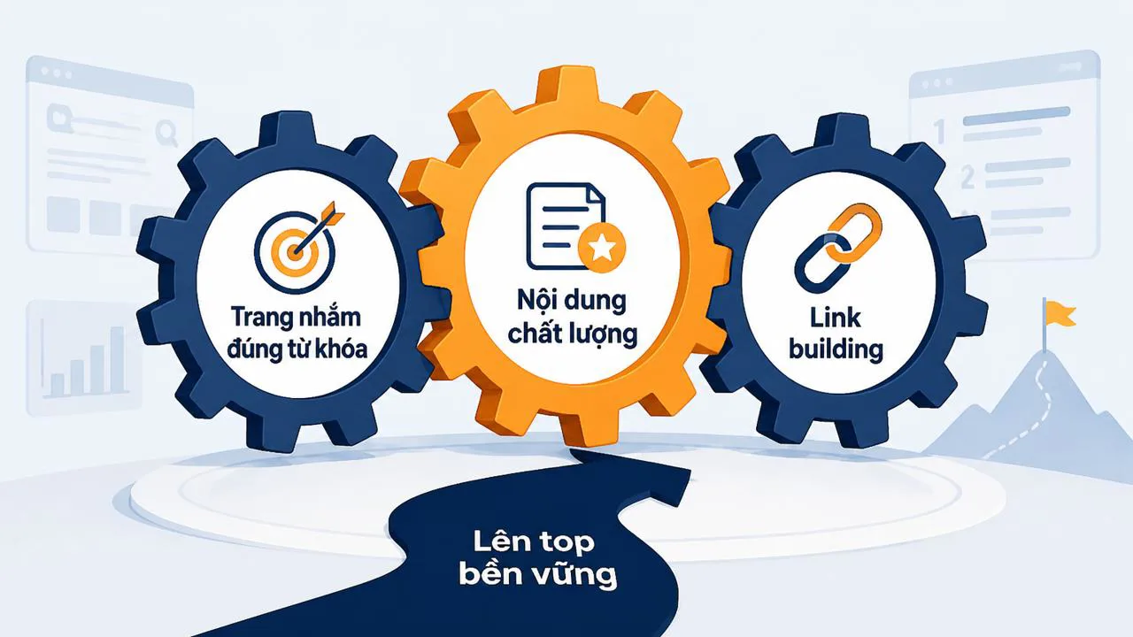 3 việc cần làm song song sau khi chốt từ khóa