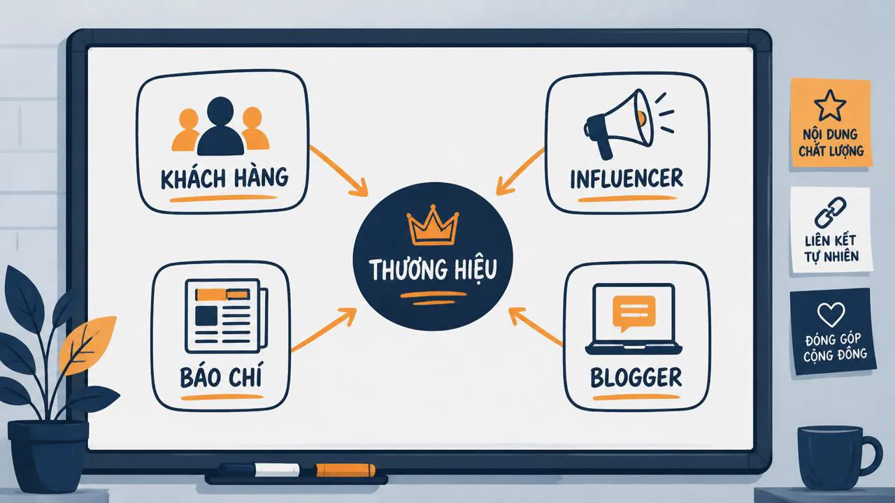 Bản đồ 4 nhóm đối tượng content marketing