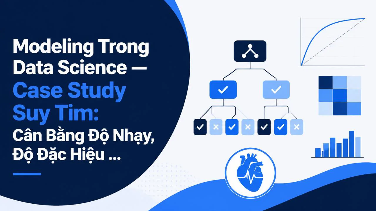 Modeling Trong Data Science — Case Study Suy Tim: Cân Bằng Độ Nhạy, Độ Đặc Hiệu Và Điều Chỉnh Tham Số