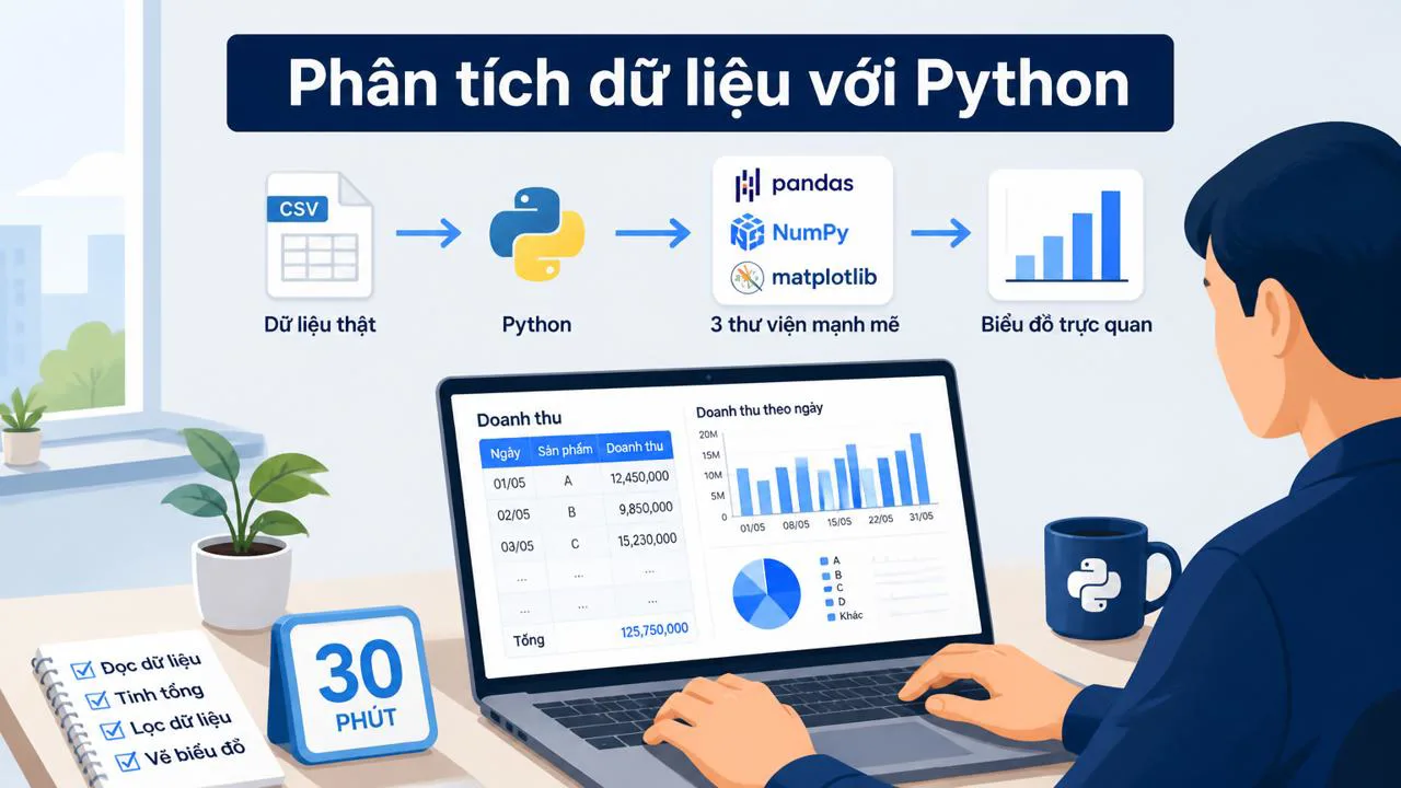 Minh họa phân tích dữ liệu với Python