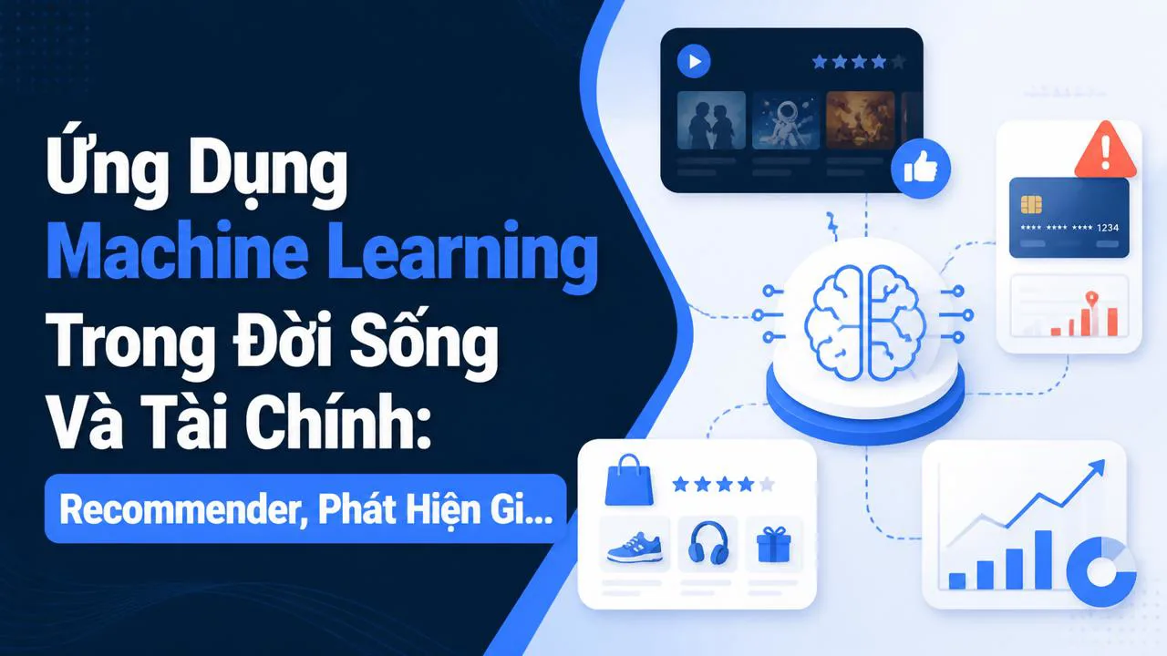 Ứng Dụng Machine Learning Trong Đời Sống Và Tài Chính: Recommender, Phát Hiện Gian Lận, Predictive Analytics
