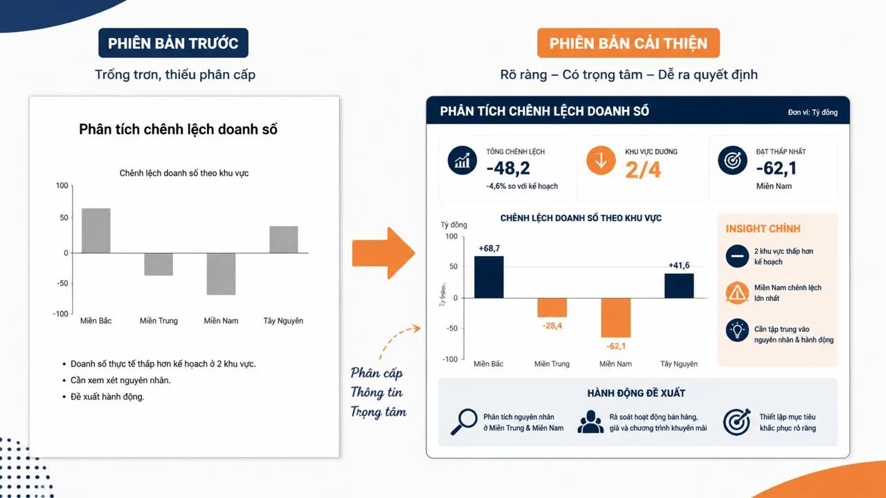 Slide variance sau vòng chỉnh