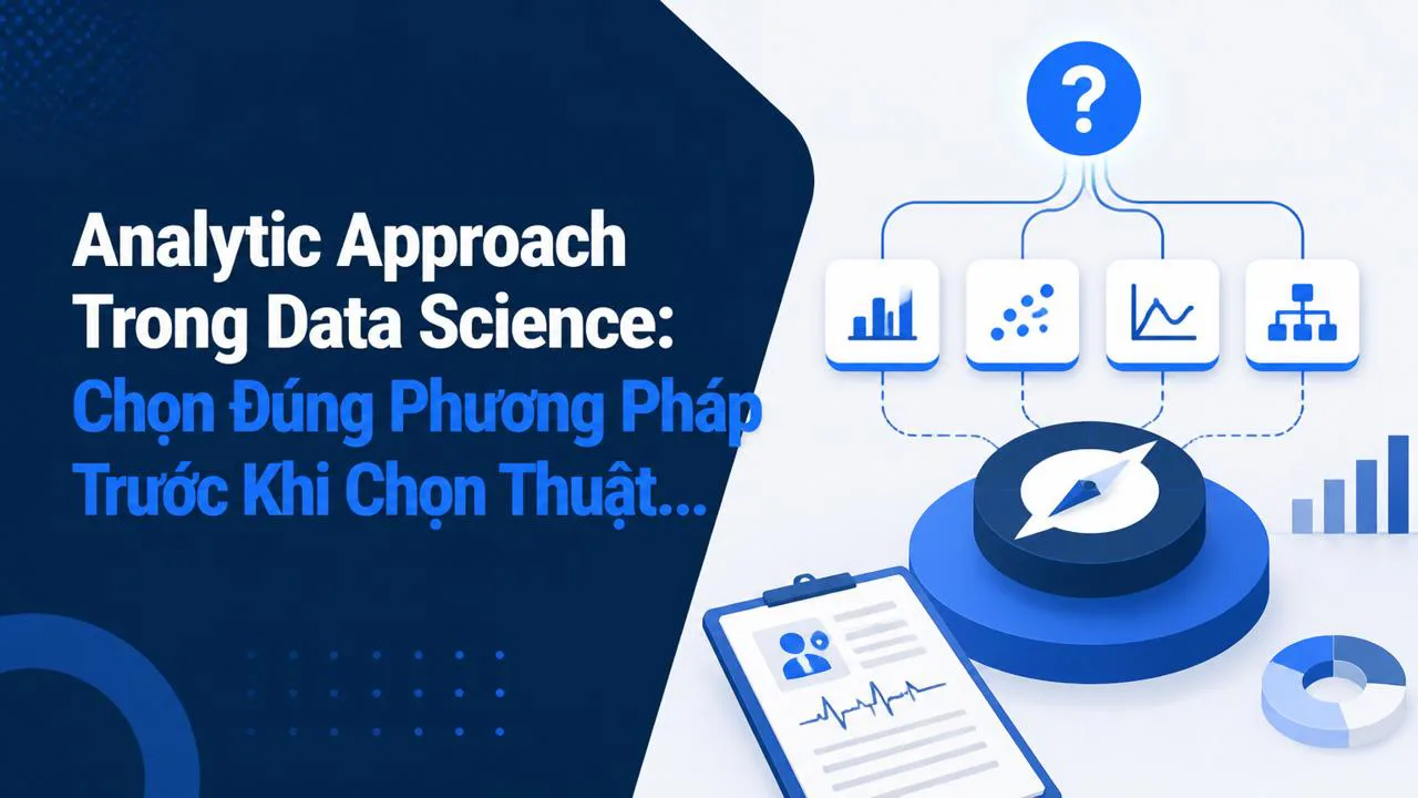 Analytic Approach Trong Data Science: Chọn Đúng Phương Pháp Trước Khi Chọn Thuật Toán